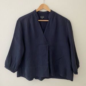 Steven Alan Gauzy Cotton Top Sz S